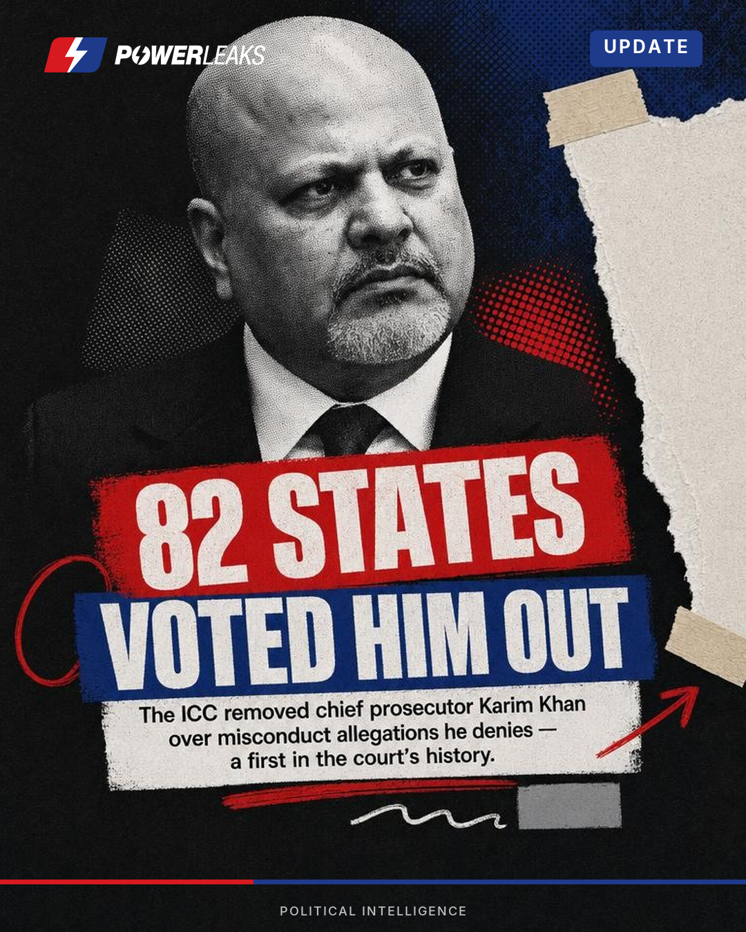 ICC prosecutor Khan ousted in historic 82-state vote