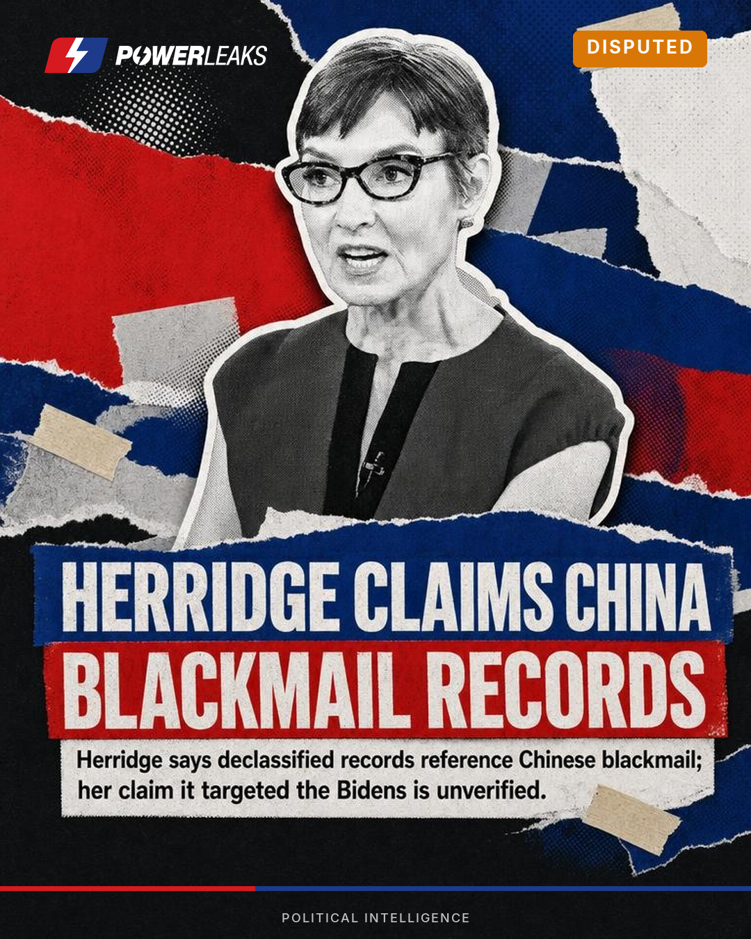 Herridge Says Declassified Records Reference Chinese Blackmail