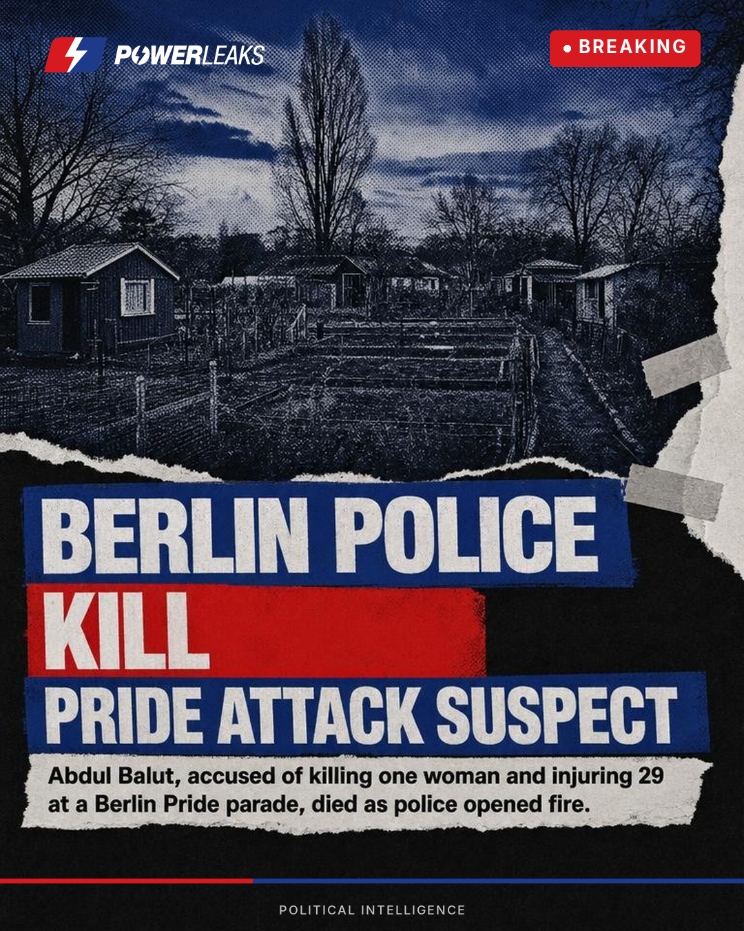Berlin police shoot dead Pride attack suspect