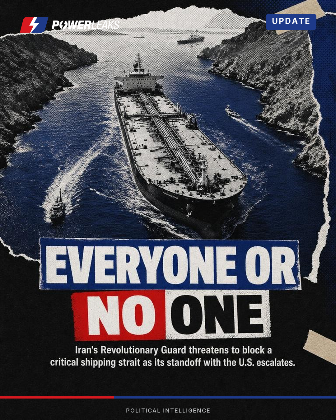Iran's Revolutionary Guard threatens to block shipping route