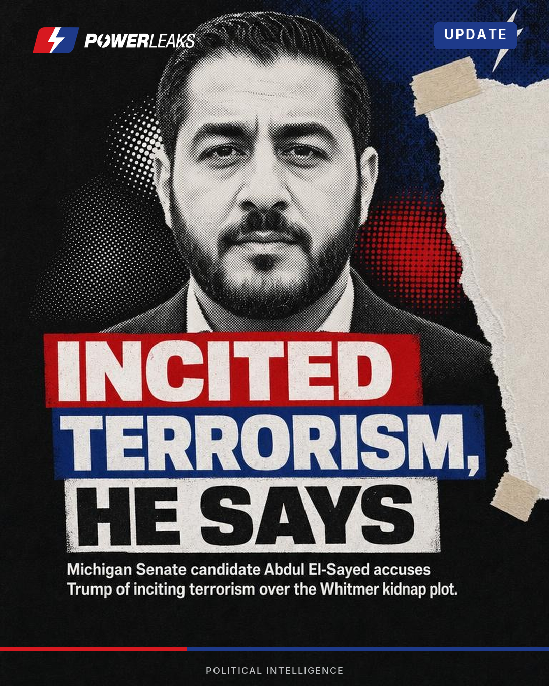 El-Sayed: Trump Incited Terrorism Over Whitmer Kidnap Plot