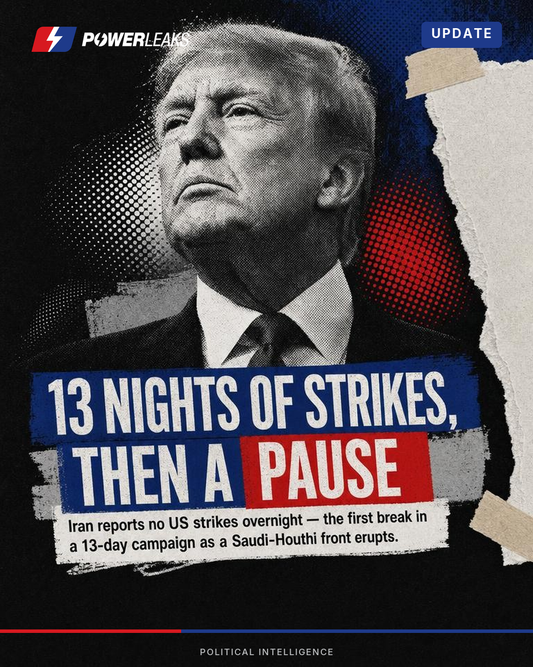 US Pauses Iran Strikes As Saudi-Houthi Front Erupts