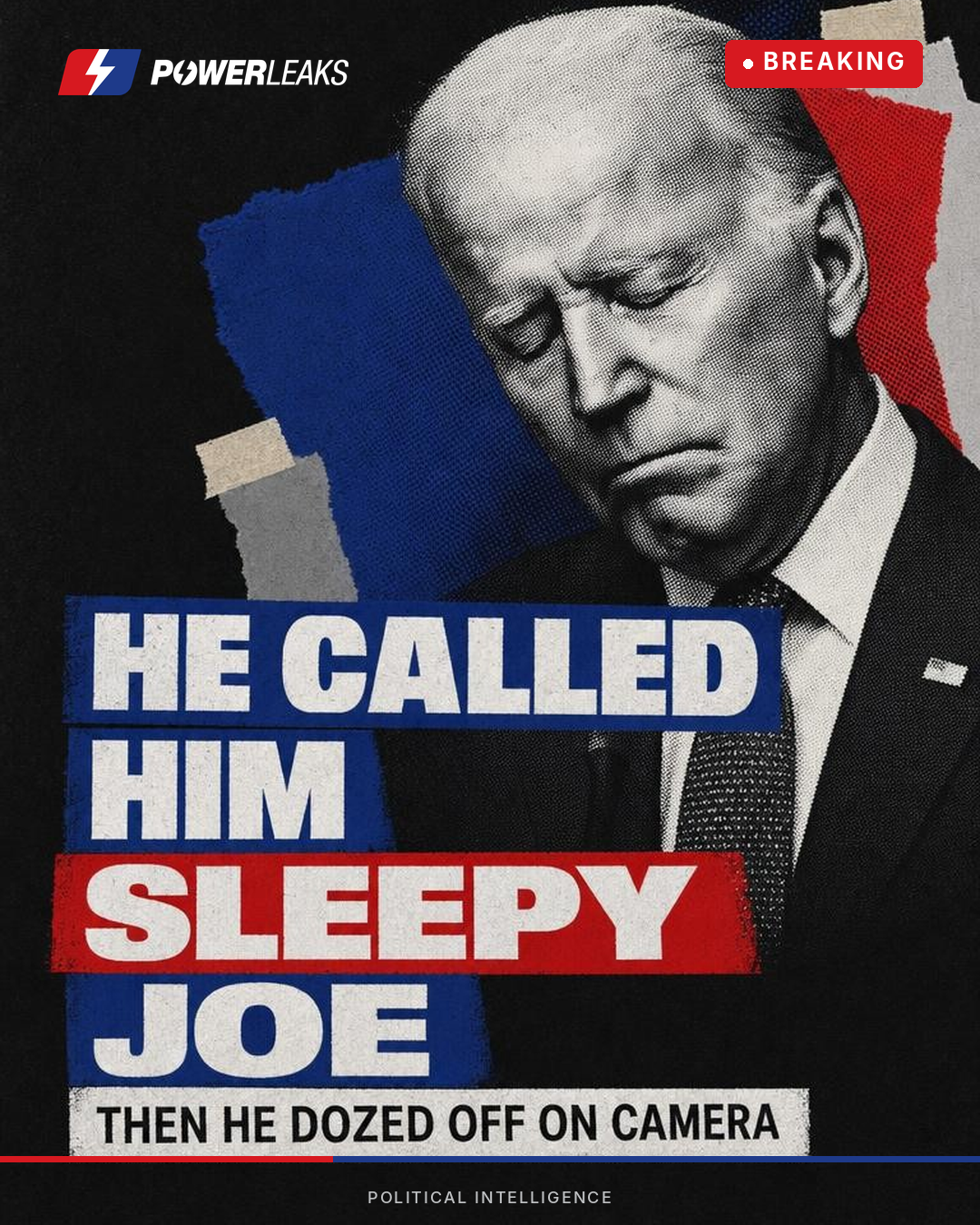 Trump Mocks Sleepy Joe Then Dozes Off