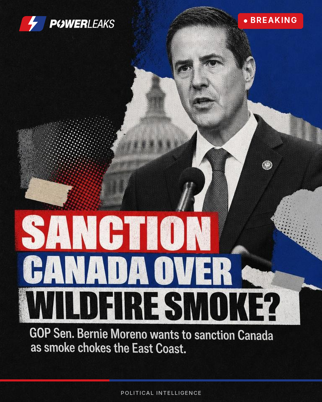 Ohio GOP senator moves to sanction Canada over wildfire smoke