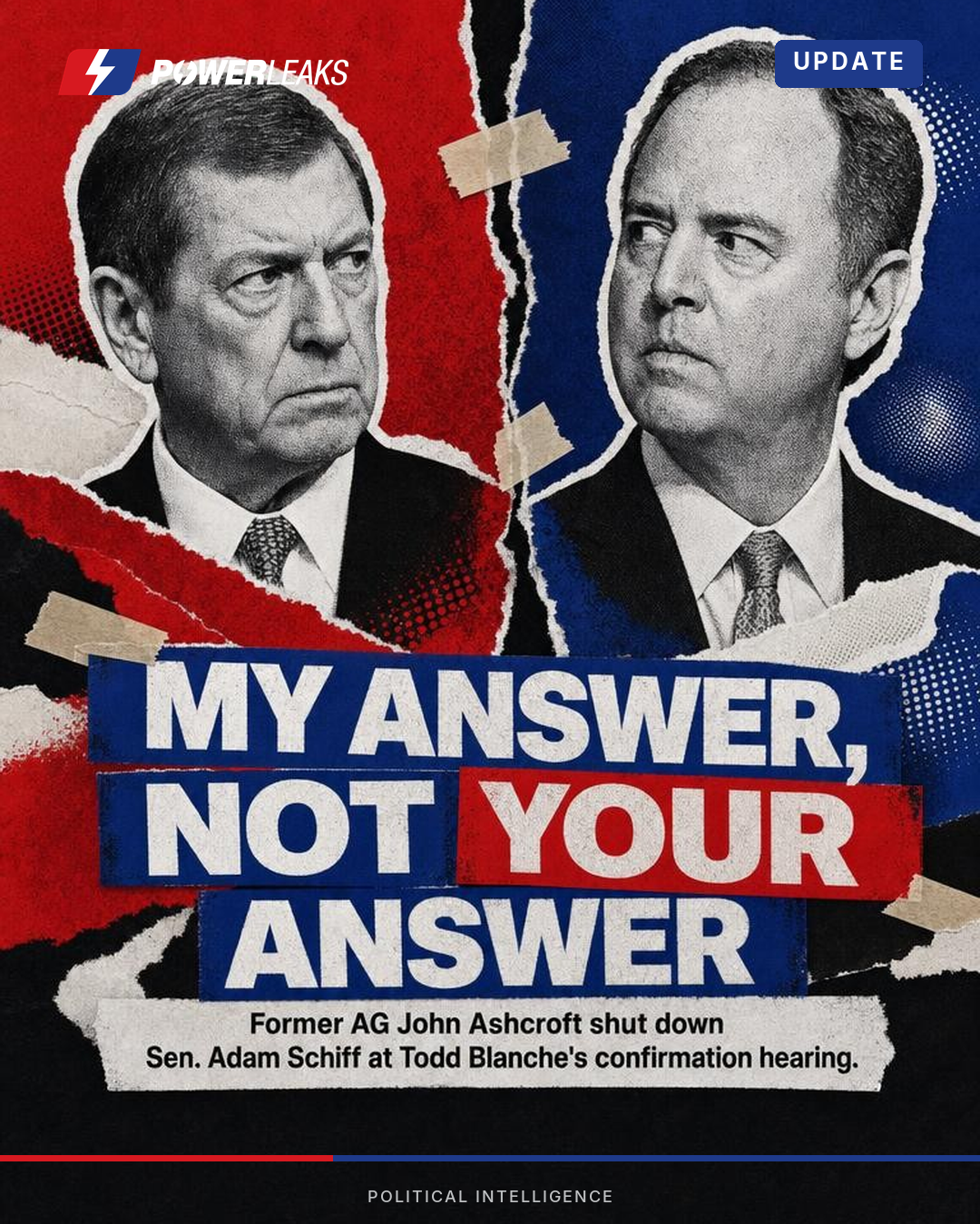 Ashcroft tells Schiff lawbreakers don't get immunity