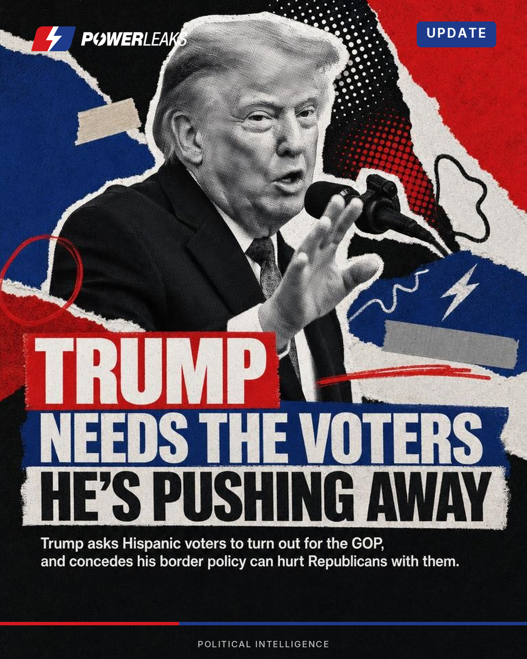Trump begs Hispanic voters to show up