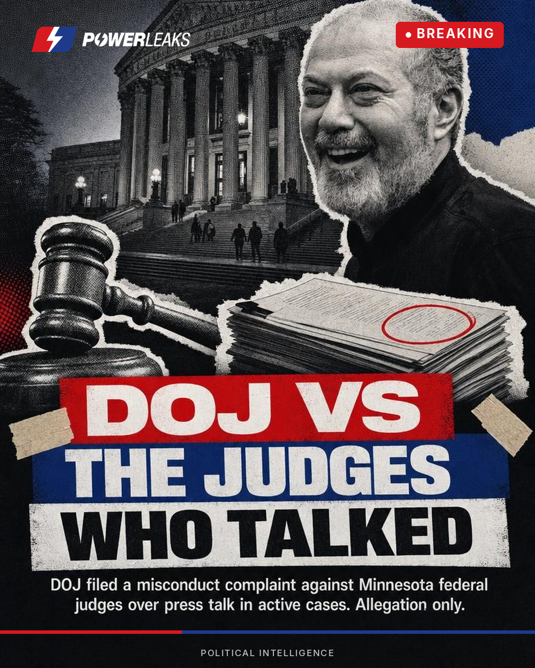 DOJ files misconduct complaint against Minnesota judges