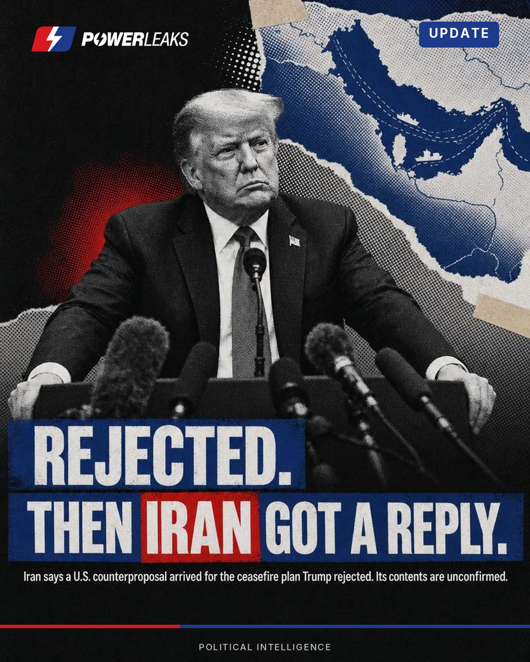 Trump rejected Iran's deal, then sent a counteroffer